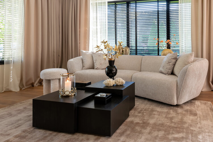 Richmond Interiors Bank Armand natural blockweave