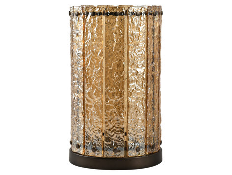 Richmond Interiors Windlicht Aura amber groot