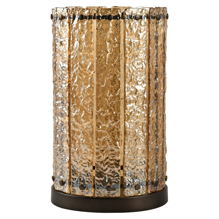 Richmond Interiors Windlicht Aura amber groot