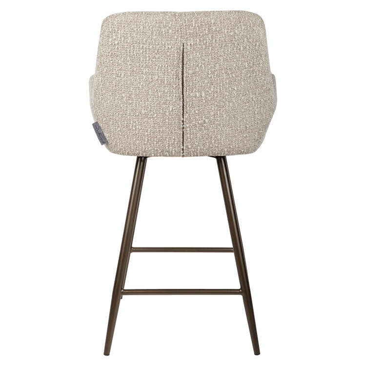 Richmond Interiors Counterstoel Linsey natural chunky Set van 2