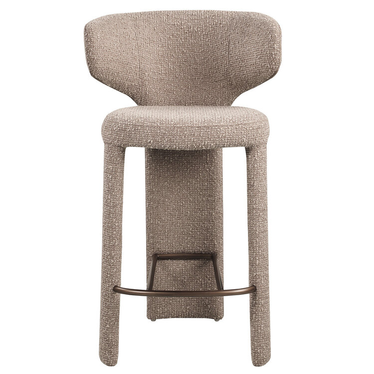 Richmond Interiors Counterstoel Viola mocca chunky