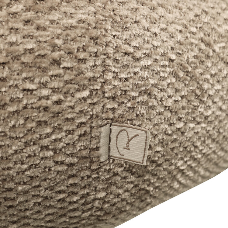 Richmond Interiors Eetkamerstoel Kayla mocca boldweave swivel