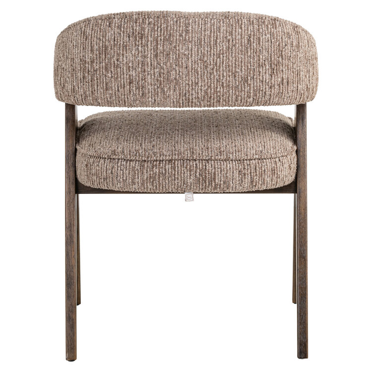 Richmond Interiors Eetkamerstoel Mori mocca linear