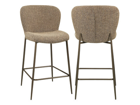 Richmond Interiors Counterstoel Odarby brown tweed