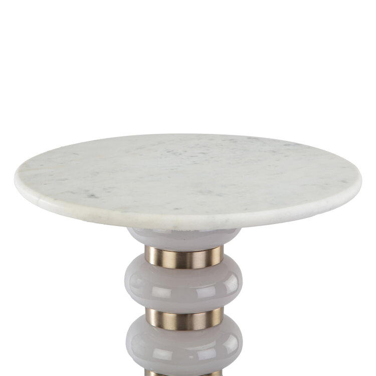 Richmond Interiors Bijzettafel Villeray white