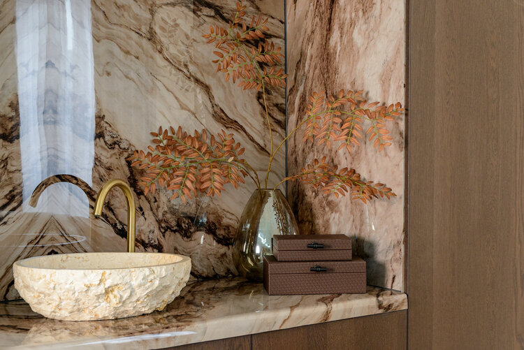 Richmond Interiors Vaas Noor Smoke Glas Rond