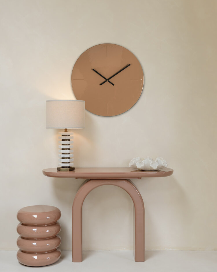 Richmond Interiors Console wandtafel Kourtney mocha mousse