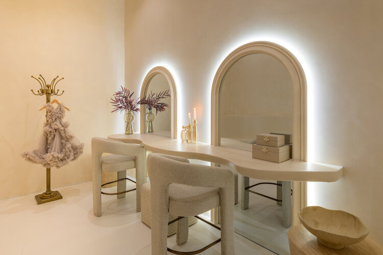Richmond Interiors Kandelaar Piper Champagne Glas Klein