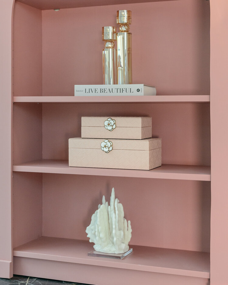 Richmond Interiors Opbergdoos Lotte Pink Groot