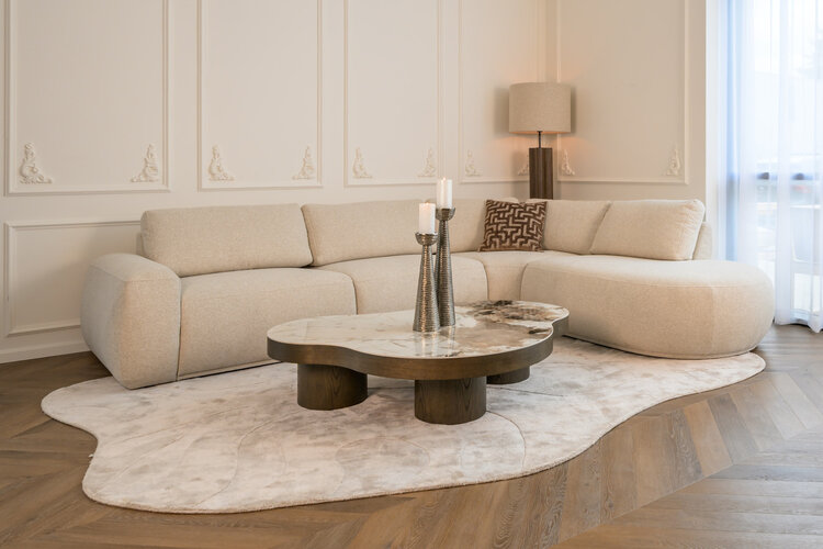 Richmond Interiors Kandelaar Jola Brass Antique aluminium klein