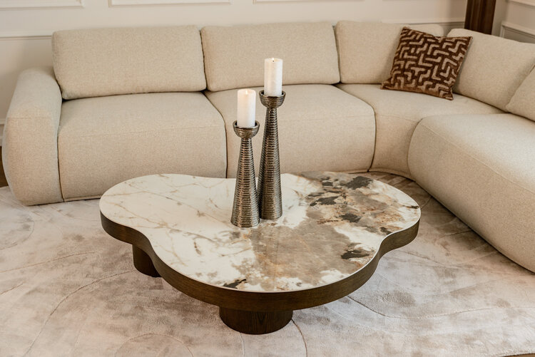 Richmond Interiors Kandelaar Jola Brass Antique aluminium klein