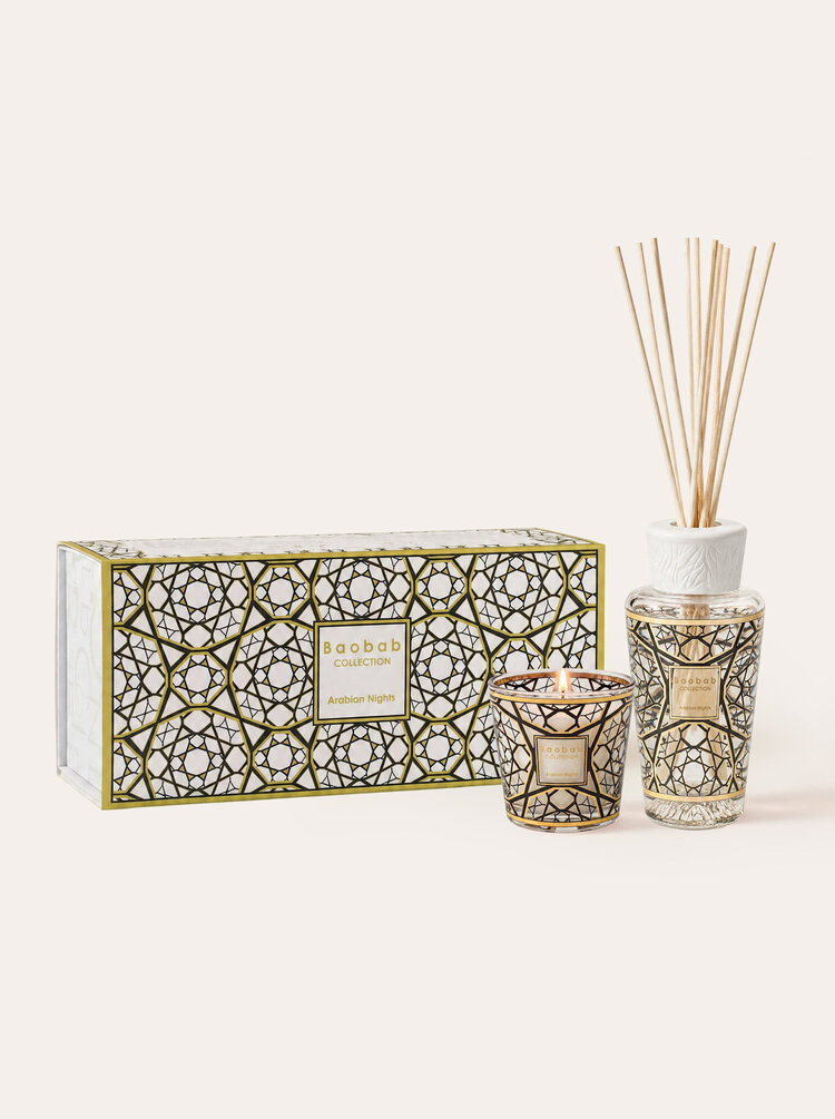 Baobab Collection Gift Box Arabian Nights Kaars & Geurstokjes My First Baobab