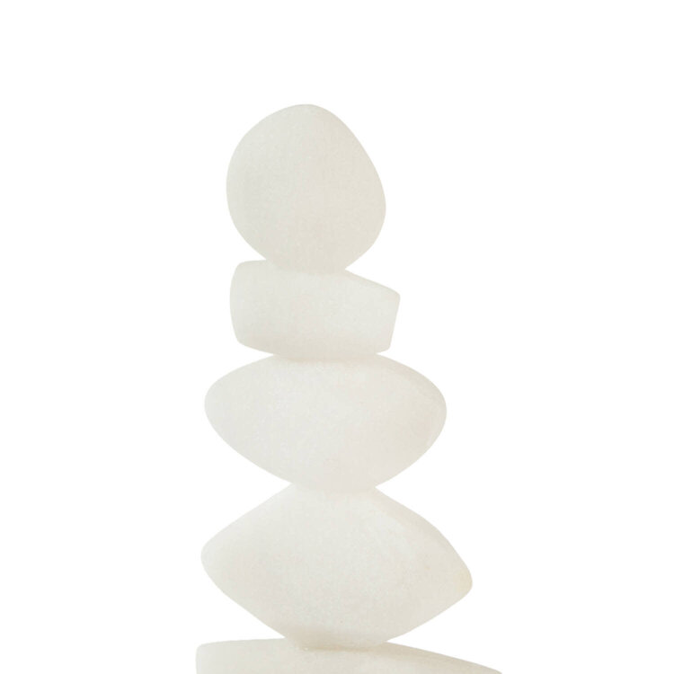 Decoratie Object Ornament Mareva beige groot