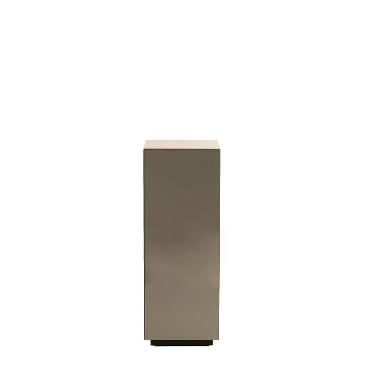 Pilaar brown glas vierkant klein