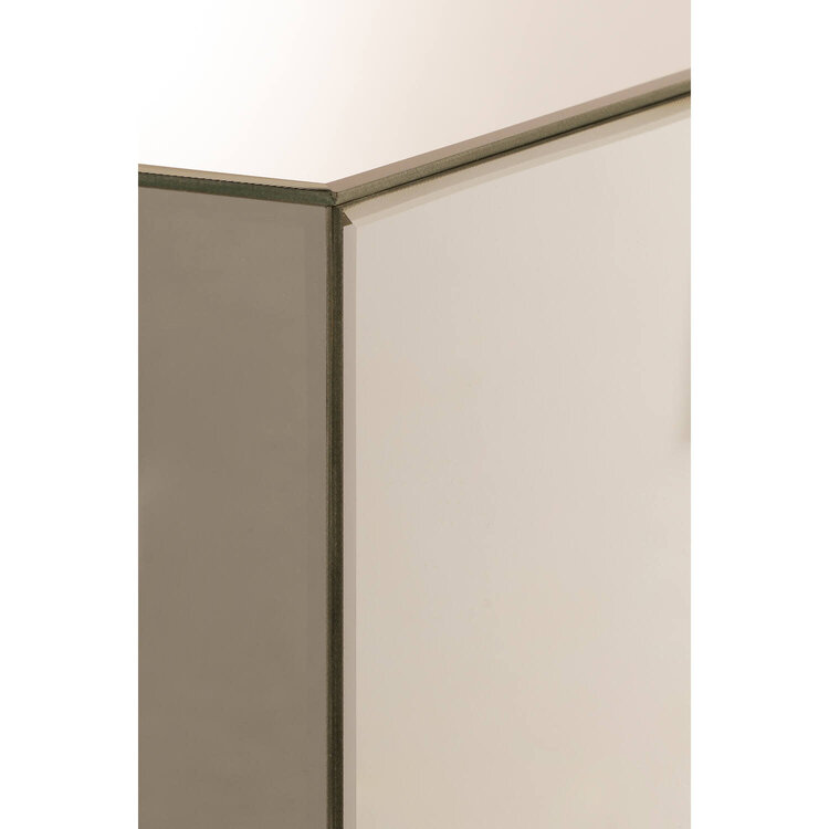 Pilaar brown glas vierkant groot