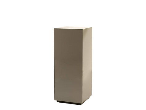 Pilaar brown glas vierkant groot