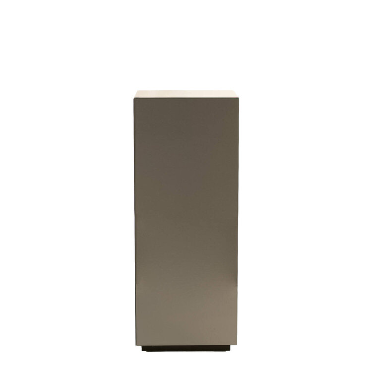 Pilaar brown glas vierkant groot