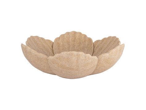 Richmond Interiors Schaal Shellie schelpvorm beige klein