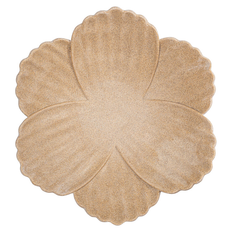 Richmond Interiors Schaal Petal bloemvorm beige