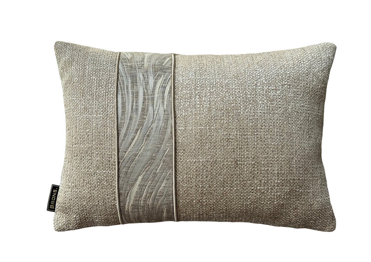 Brons interieur Sierkussen Silves strook 45x30 cm