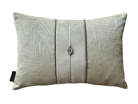 Brons interieur Sierkussen Obidos stone 45x30 cm
