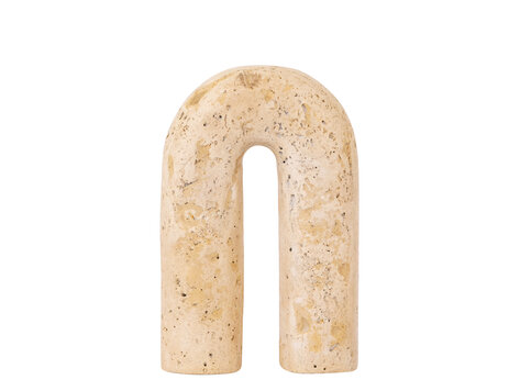 PTMD Collection Lavola Natural travertine ornament beige L