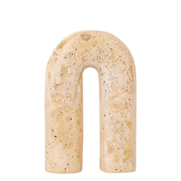 PTMD Collection Lavola Natural travertine ornament beige L