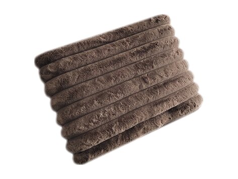 Richmond Interiors Plaid Chic Furenzo taupe 150x200 cm