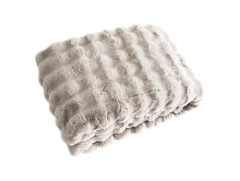 Richmond Interiors Plaid Cosy Fluff cream 150x200 cm