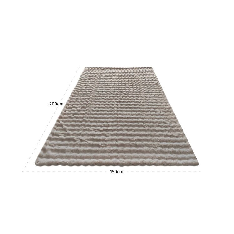 Richmond Interiors Plaid Cosy Fluff cream 150x200 cm