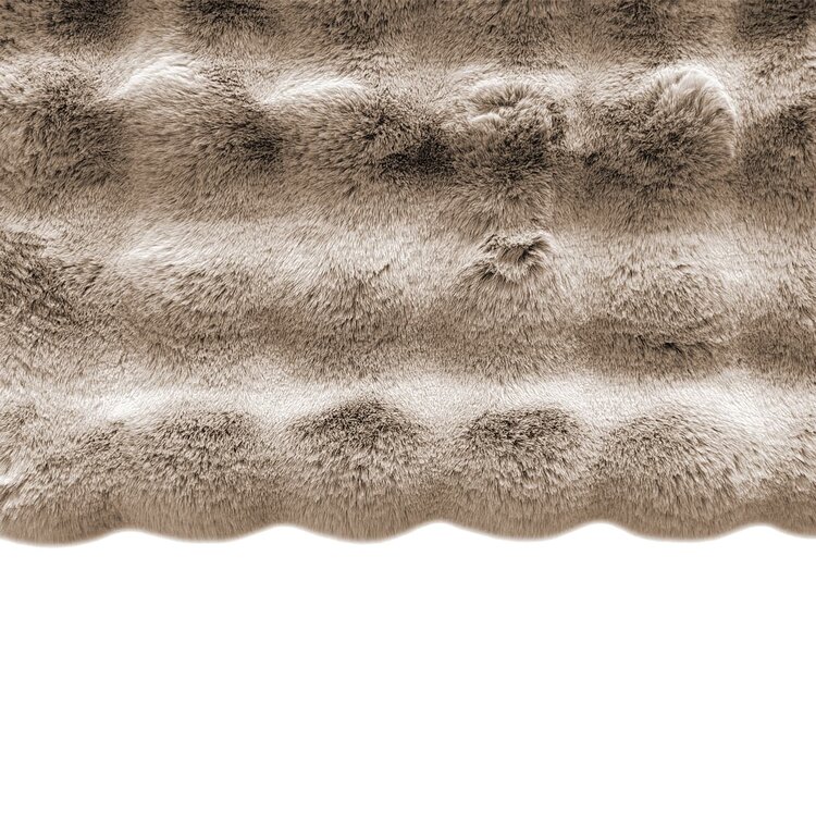 Richmond Interiors Plaid Nordic Plush beige 150x200 cm