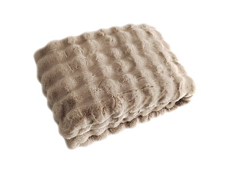 Richmond Interiors Plaid Nordic Plush beige 200x300 cm