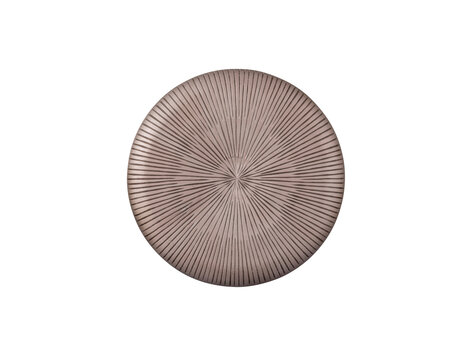 PTMD Collection Toran Bronze MDF thick stripe wandpaneel rond Small