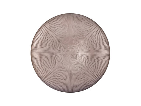 PTMD Collection Toran Bronze MDF thick stripe wandpaneel rond Medium