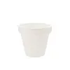 Kunststof pot wit 25cm