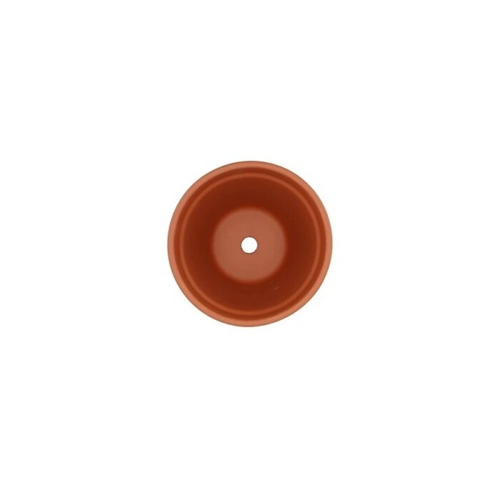 Terra roodsteen bloempot 16cm