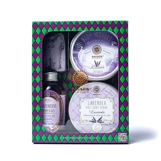 Luxe geschenkset | lavendel body care cadeauset