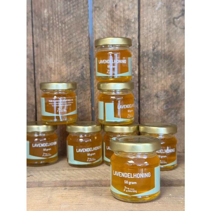Lavendel honing - pot 50 gram