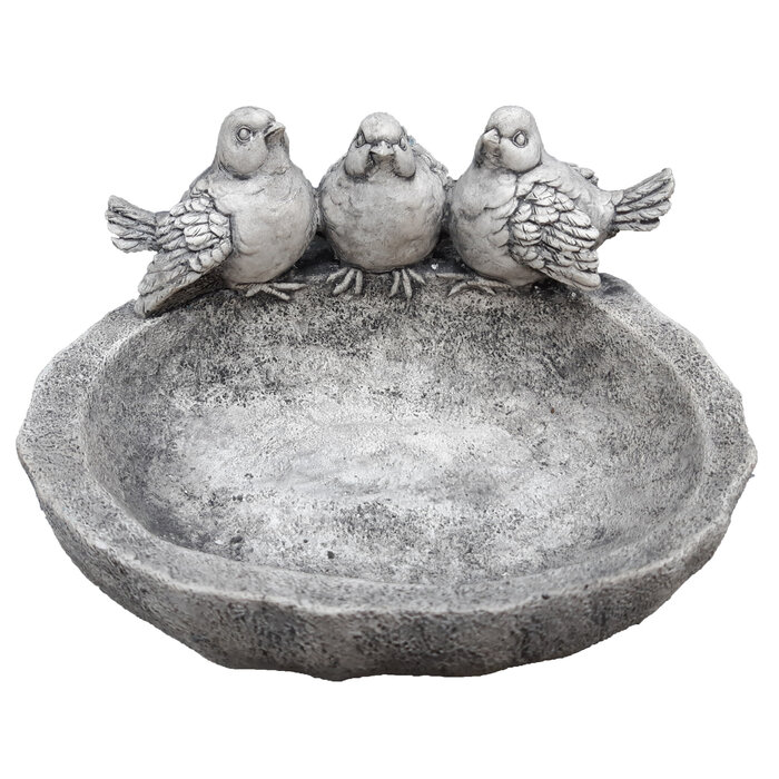 Drinkschaal vogels bewerkt Ø 24 cm