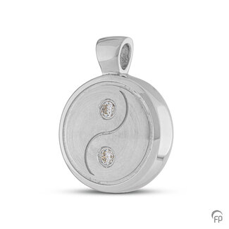 Atlantis Memorials Assieraad hanger - Yin en Yang