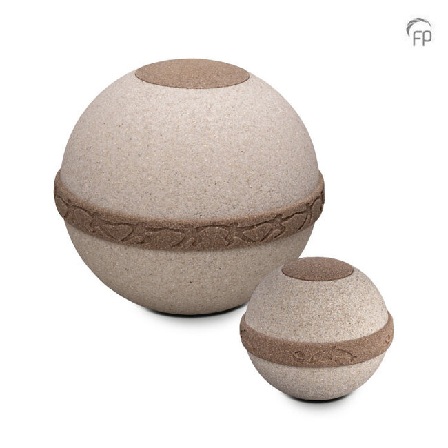 Biologische urn Cuarzo - zand