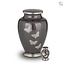 Metaal keepsake mini urn vlinders