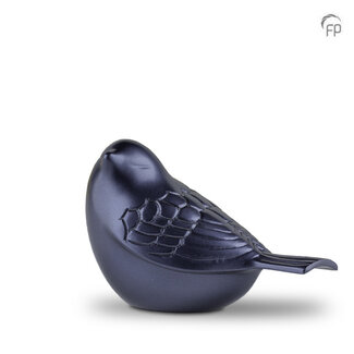 Terrybear Zangvogel mini urn Saffierblauw