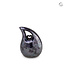 Keramische mini urn - druppel - KU 007 Small