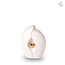 Mastaba Ceramika Keramische mini urn - wit - KU 047 S