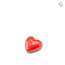 Mini keramische keepsake urn hart - Rood - KU 055 K