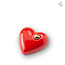 Keramische mini urn hart - rood - KU 055 S