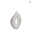 Keramische medium urn Venezia - wit - KU 061 M