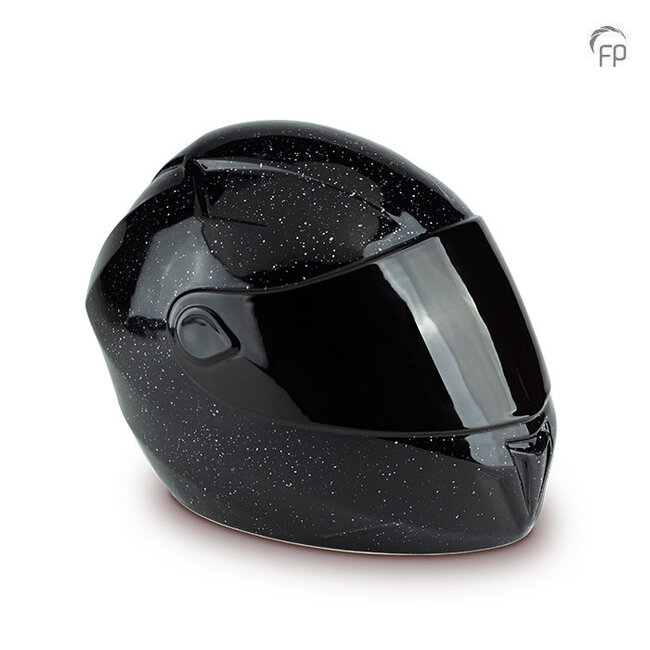 KU 121 Keramische urn Motorhelm