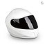 Keramische urn Motorhelm - wit - KU 127